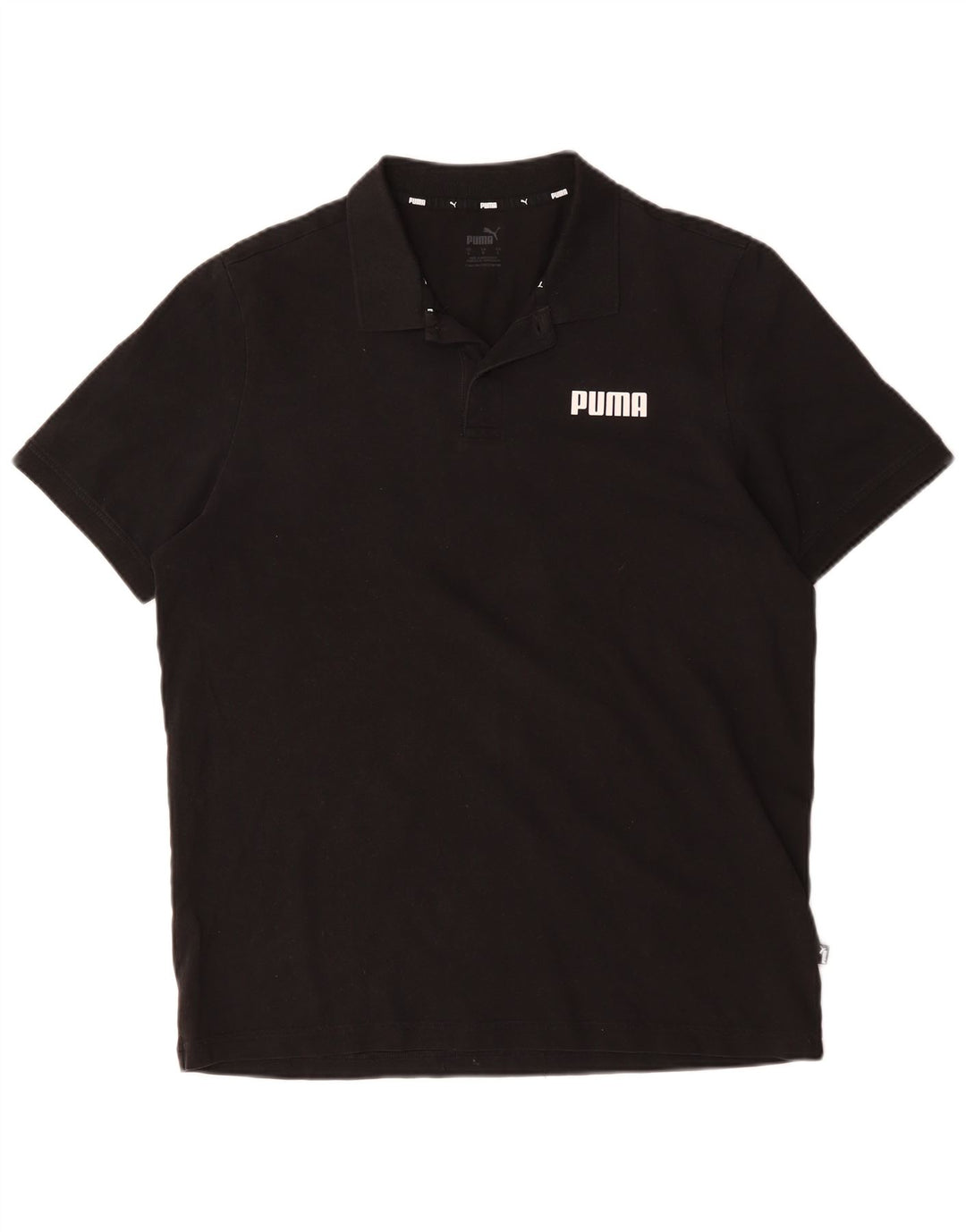 PUMA Polo Homme Grand Noir Coton