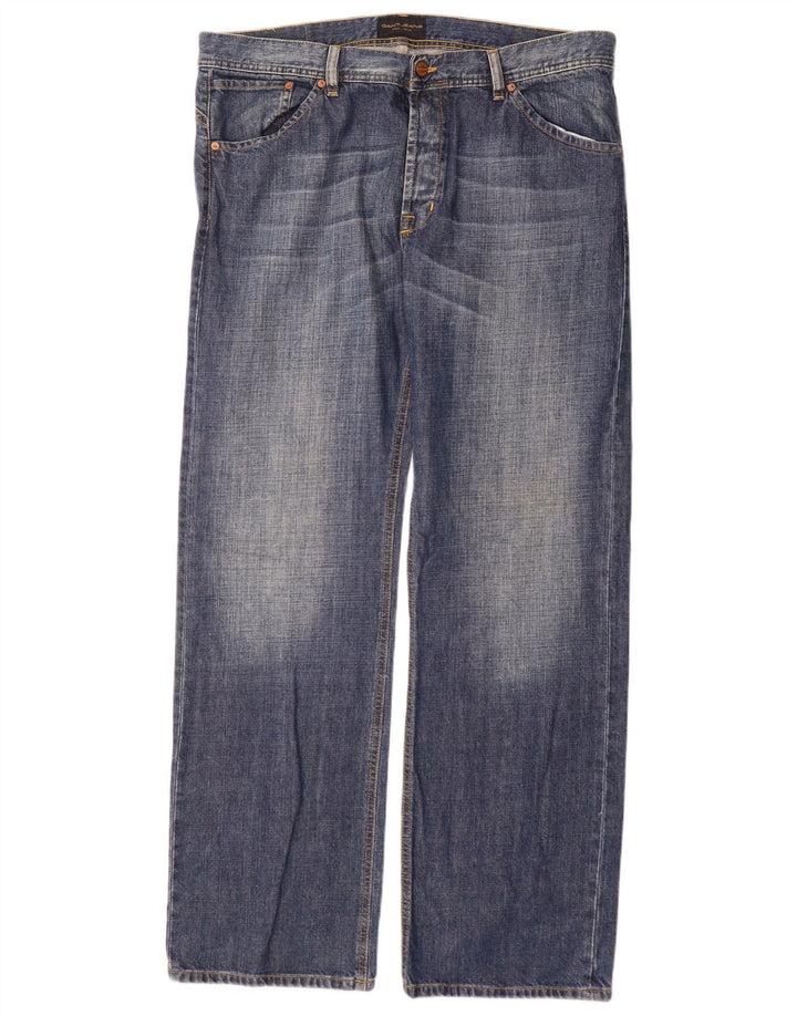 Gant Jean Droit W36 L34 Homme Bleu
