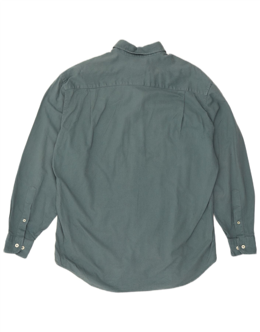 THINK PINK Chemise Homme Taille 39 15 1/2 Coton Vert Moyen