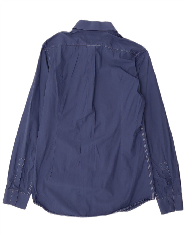 Dolce & Gabbana Chemise Homme Taille 15 1/2 39 Coton Bleu Moyen