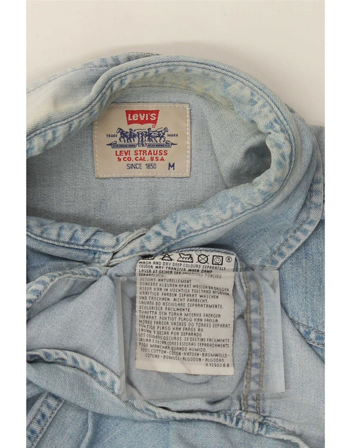 Levi's Chemise en Jean Homme Bleu Moyen Coton