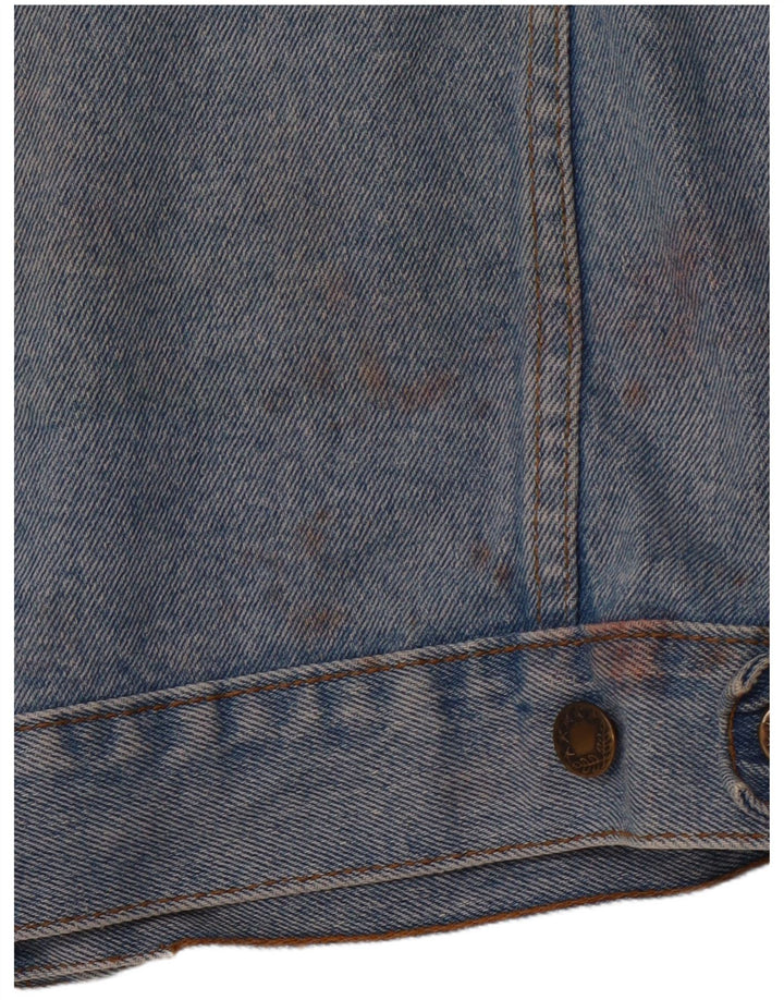 MAGIC VENTURE Veste en jean pour femme UK 16 Large Bleu Coton