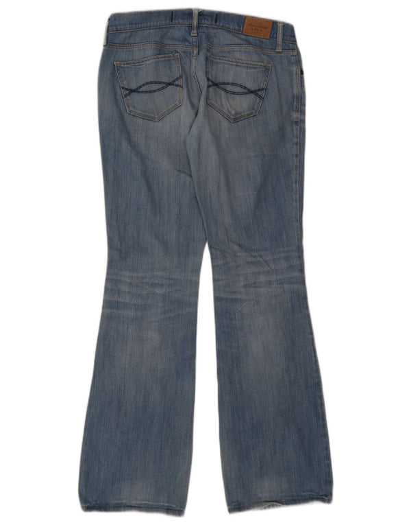 Abercrombie & Fitch Jean bootcut pour femme US 2 XS W26 L31 Bleu Coton