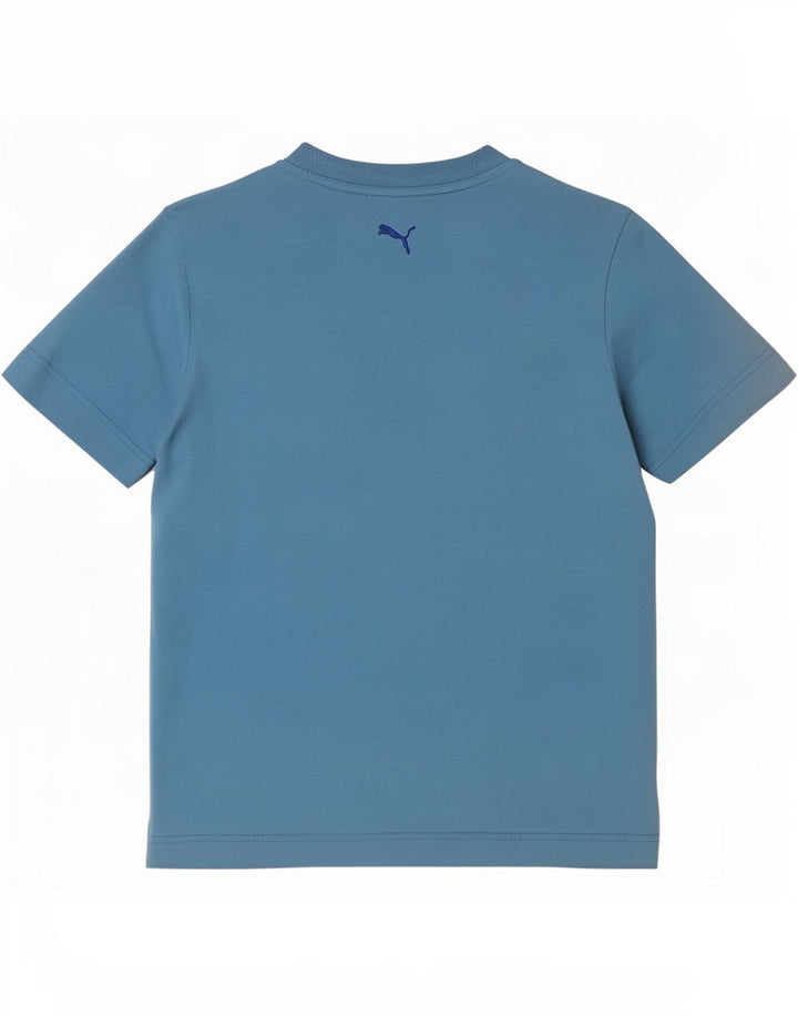 Puma T-shirt graphique pour homme petit bleu