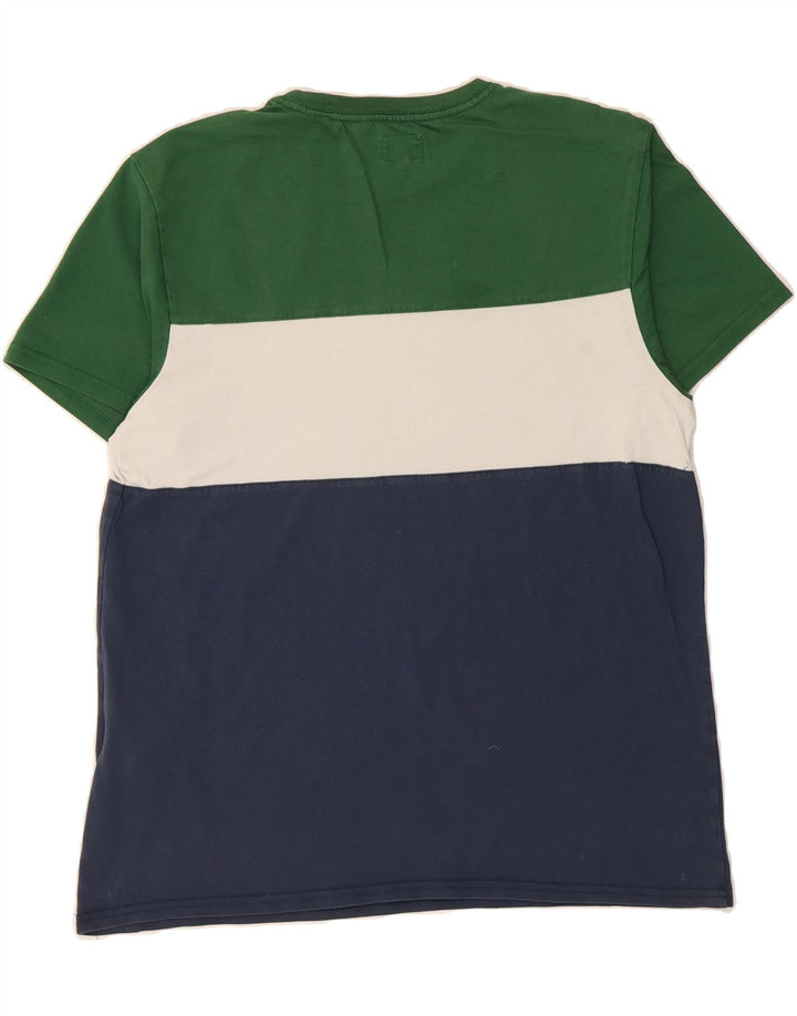 LEVI'S Mens Graphic T-Shirt Top Medium Multicoloured Colourblock Cotton Vintage Levi's and Second-Hand Levi's from Messina Hembry 