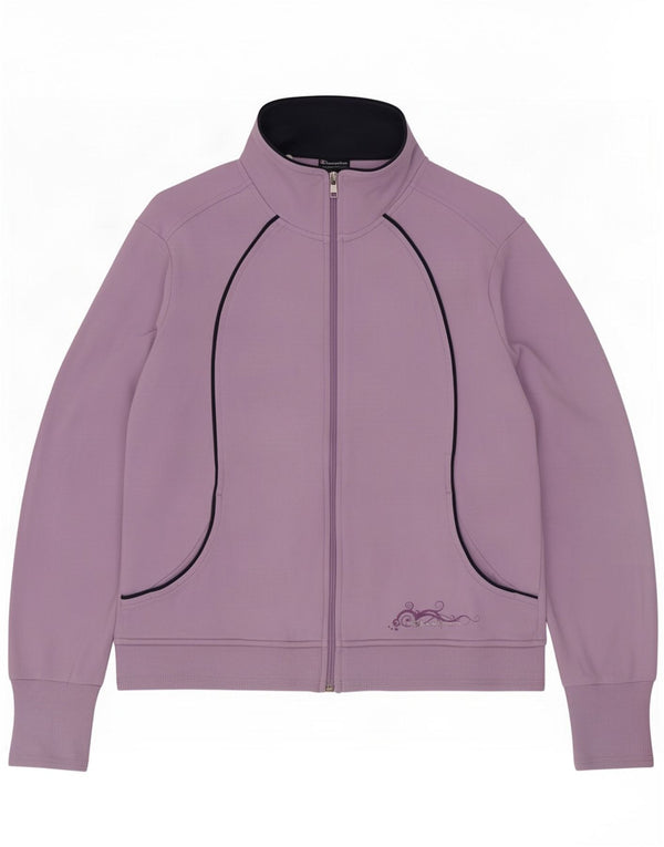 Champion Veste de survêtement pour femme UK 14 Violet moyen