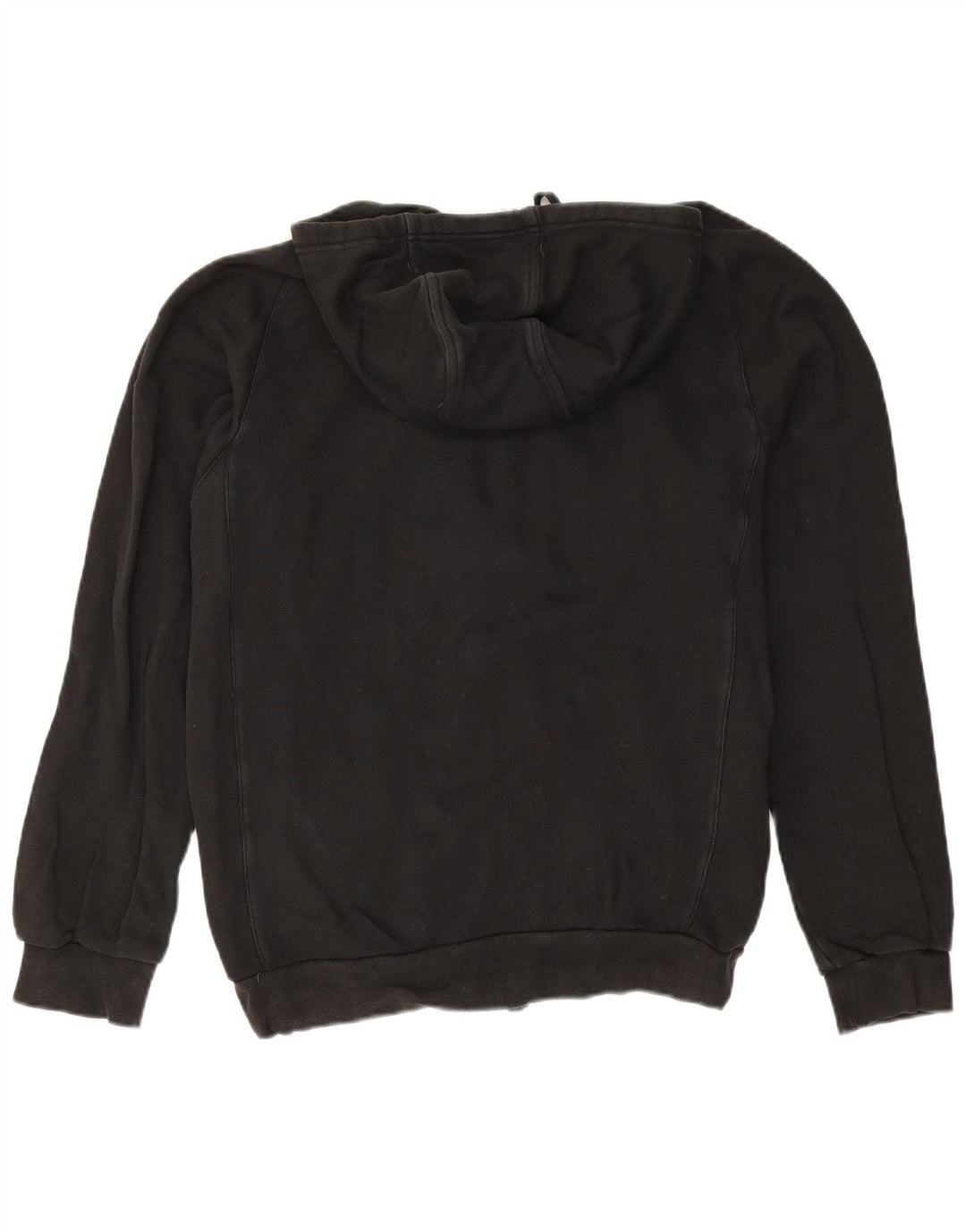 Adidas Pull à capuche zippé graphique pour homme en coton noir moyen