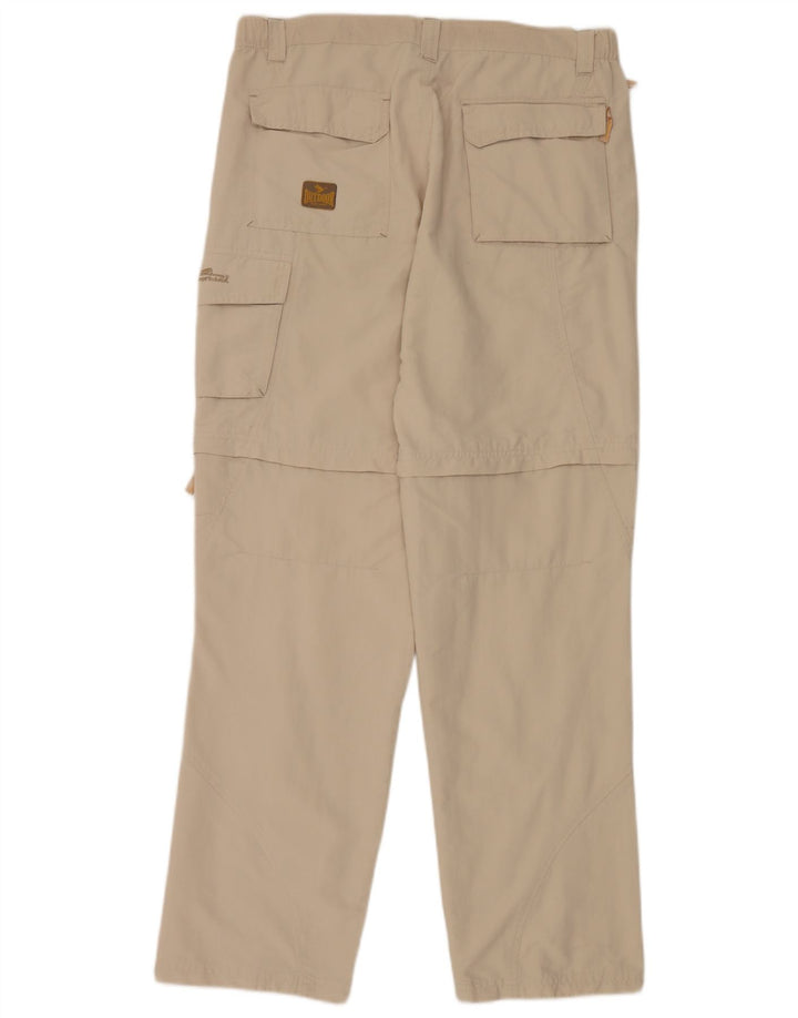 Moorhead Pantalon Cargo Droit Homme W34 L34 Beige Polyamide
