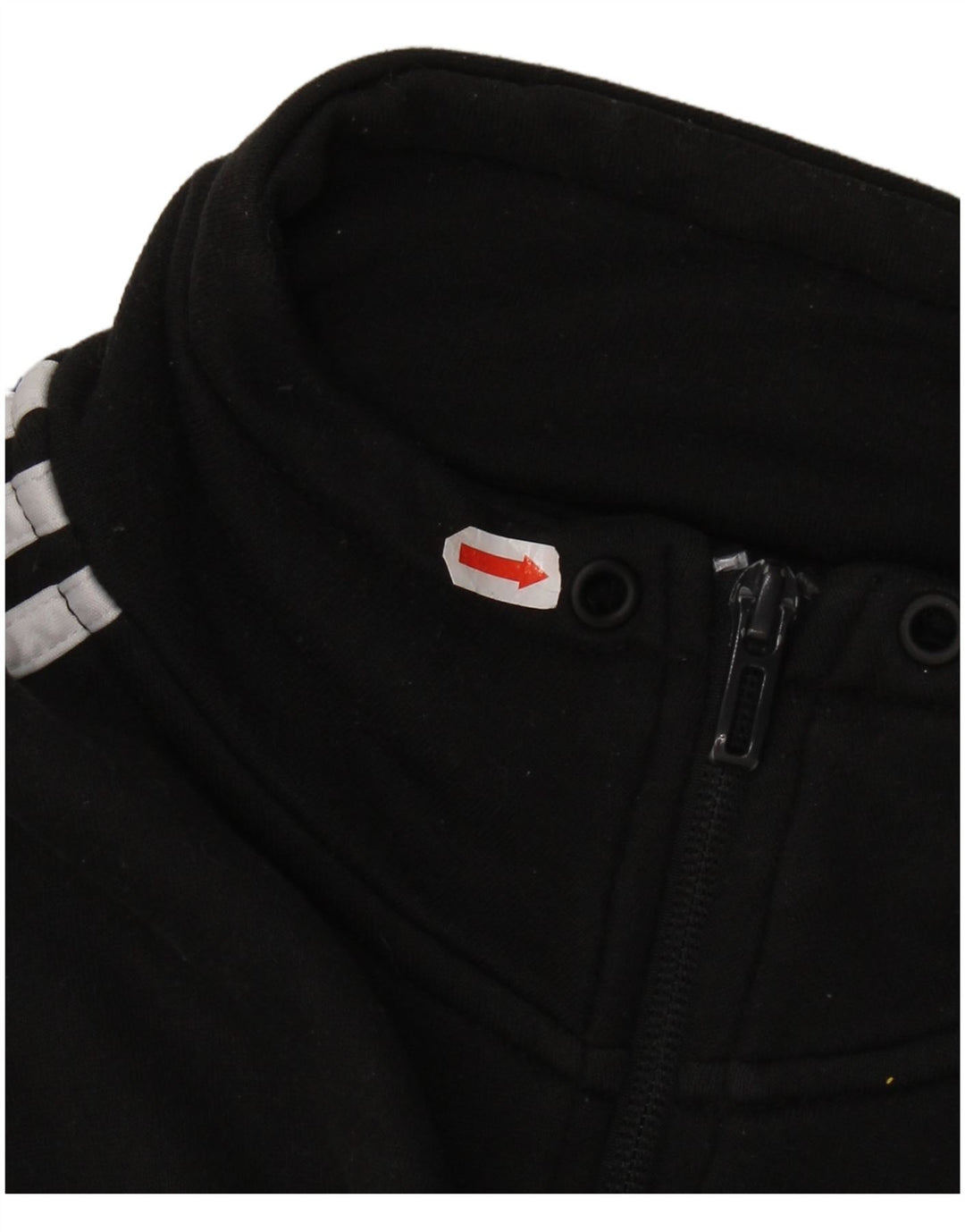 Adidas Climalite Survêtement Top Veste UK 16/18 Large Noir Polyester