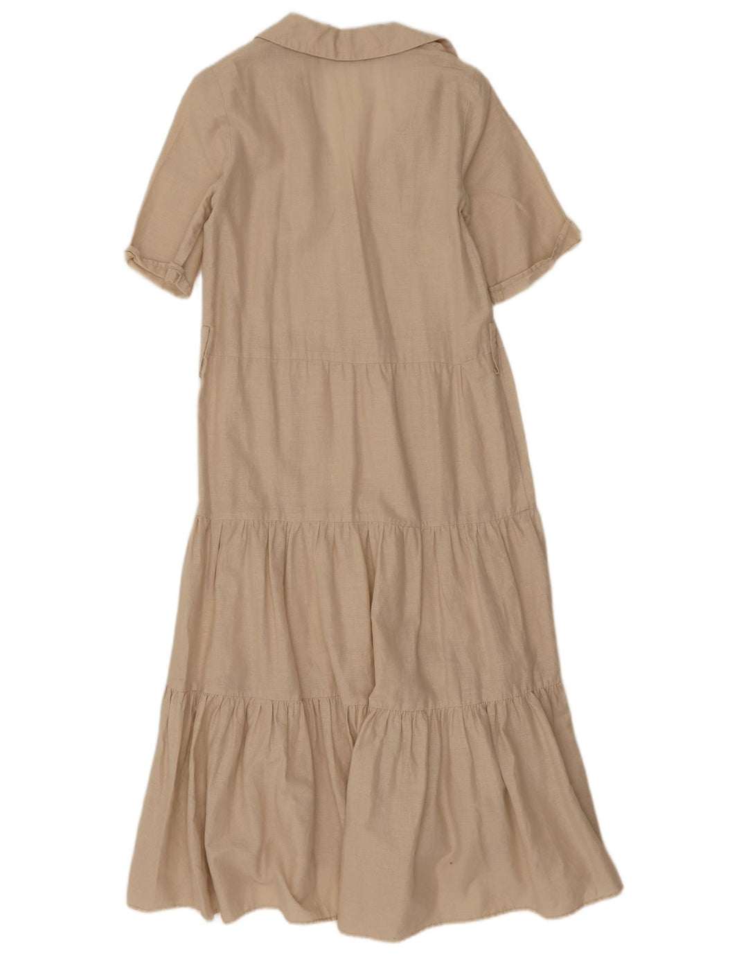 Zara Robe trapèze pour femme UK 10 Petit Beige