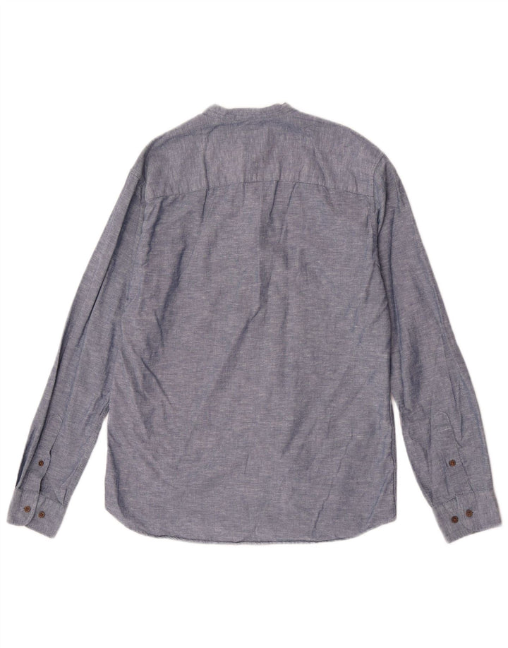 Jack & Jones Chemise Pull Slim Premium Homme Petit Bleu Marine Moucheté