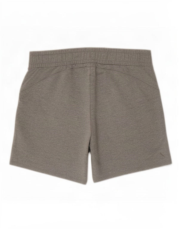 Puma Short de sport pour femme UK 16 Grand coton moucheté gris