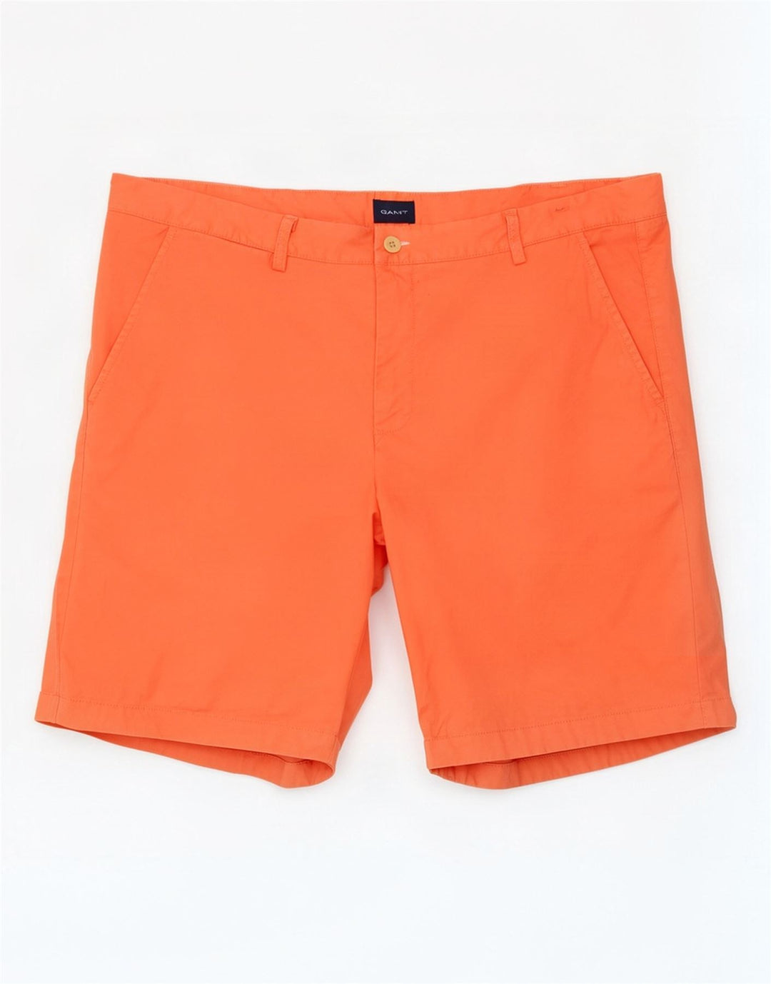Gant Short Chino Homme W40 XL Orange Coton