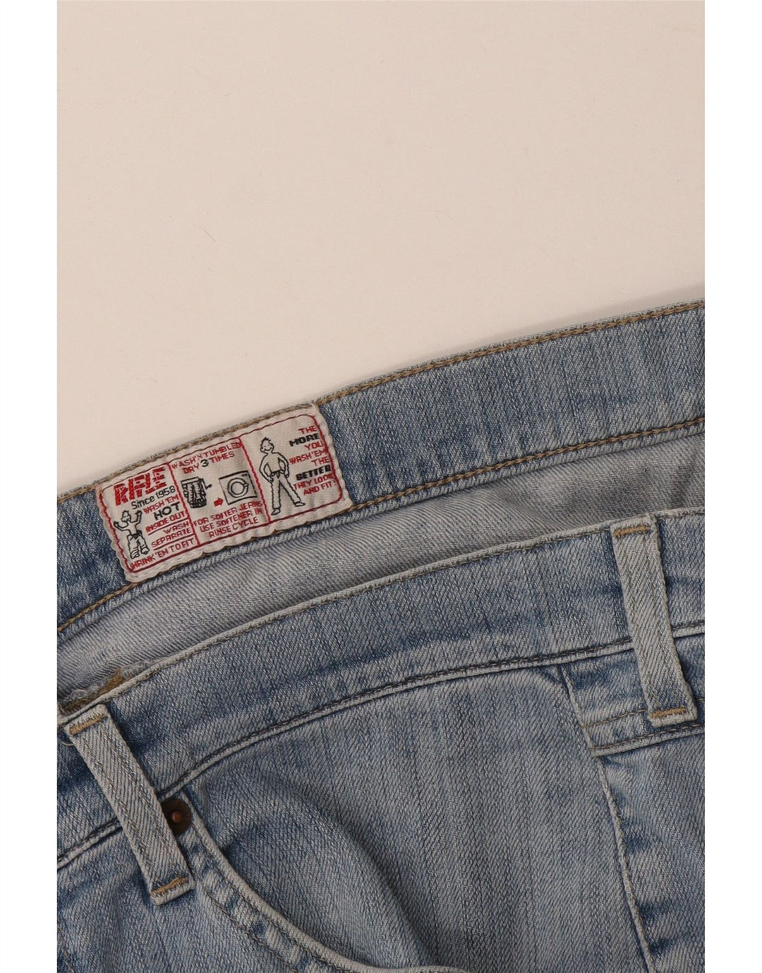 Rifle Jean droit homme W34 L30 bleu