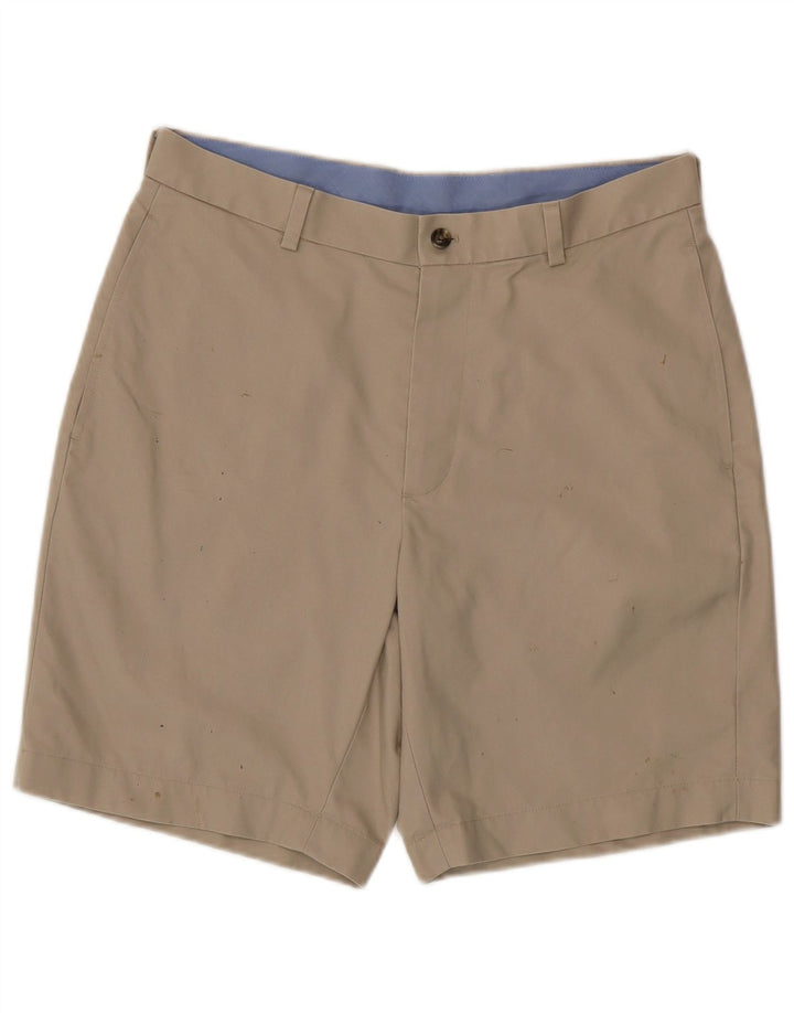 Brooks Brothers Short Chino Homme W32 Coton Beige Moyen