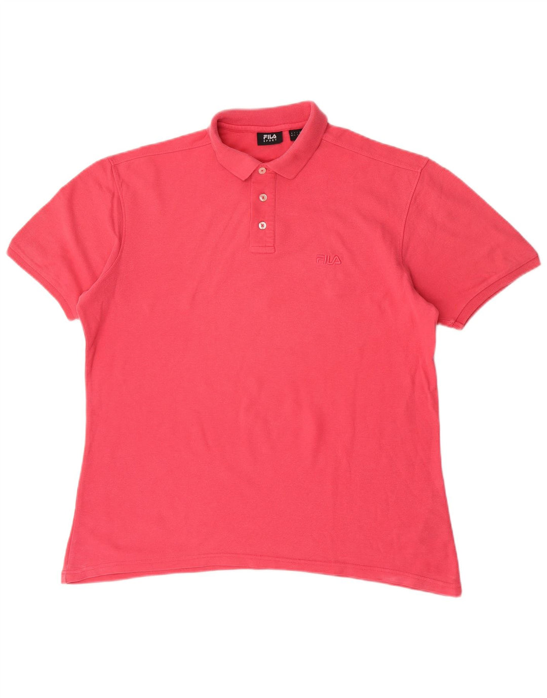 Fila Polo Homme Grand Rose Coton