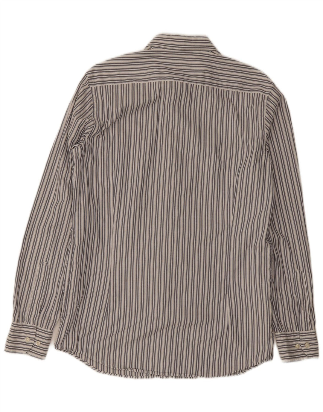 Massimo Dutti Chemise Homme Coton Rayé Blanc Moyen