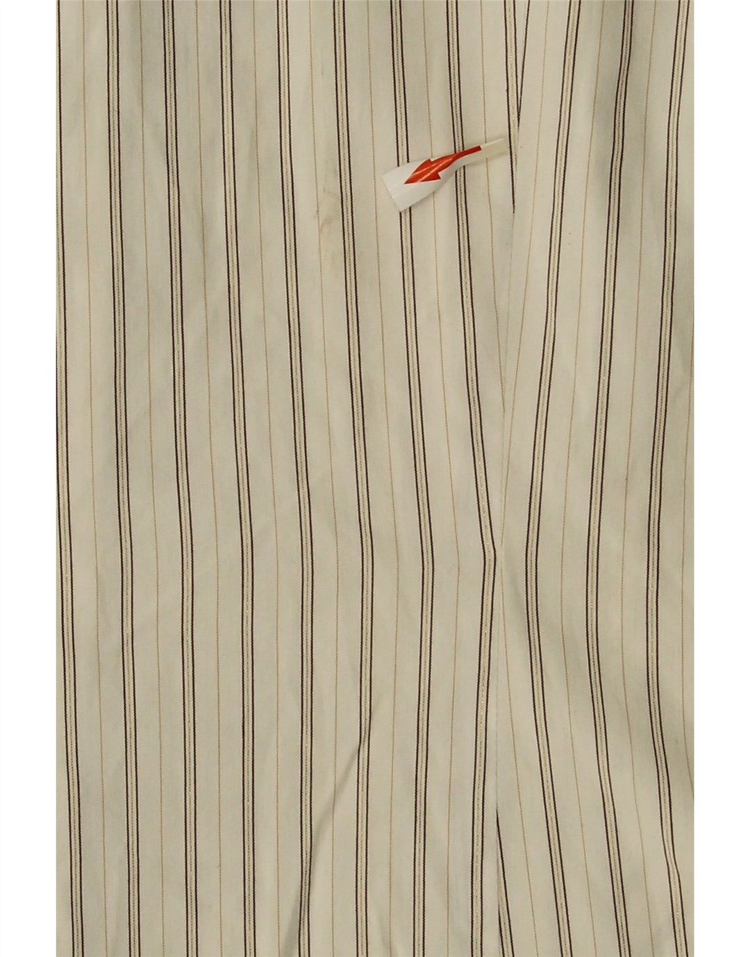 Marks & Spencer Chemise Femme UK 16 Grand Coton Rayé Blanc