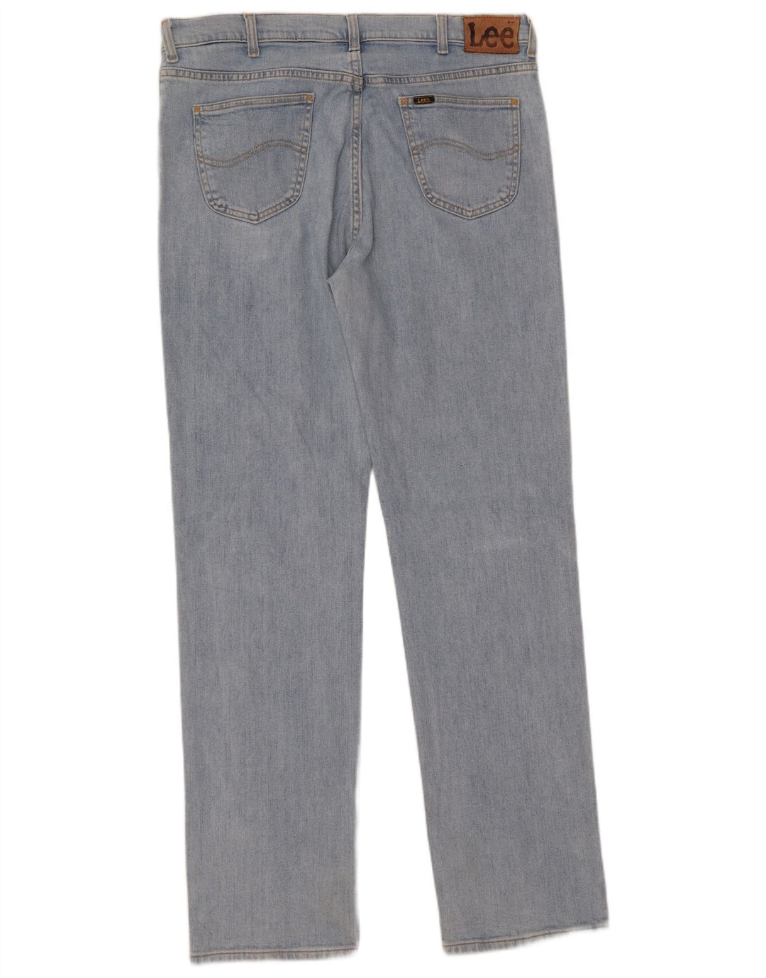 LEE Jean Droit Brooklyn Homme W38 L34 Bleu Coton