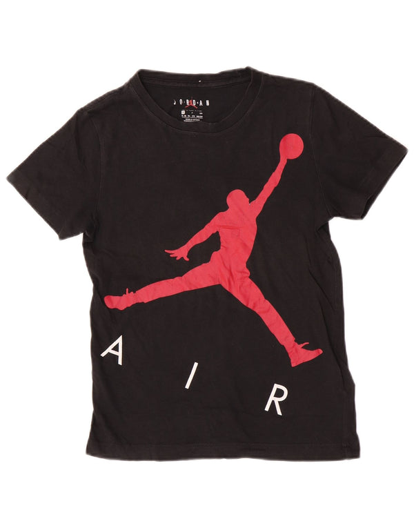 Jordan T-shirt graphique pour garçon 8-9 ans Petit noir en coton