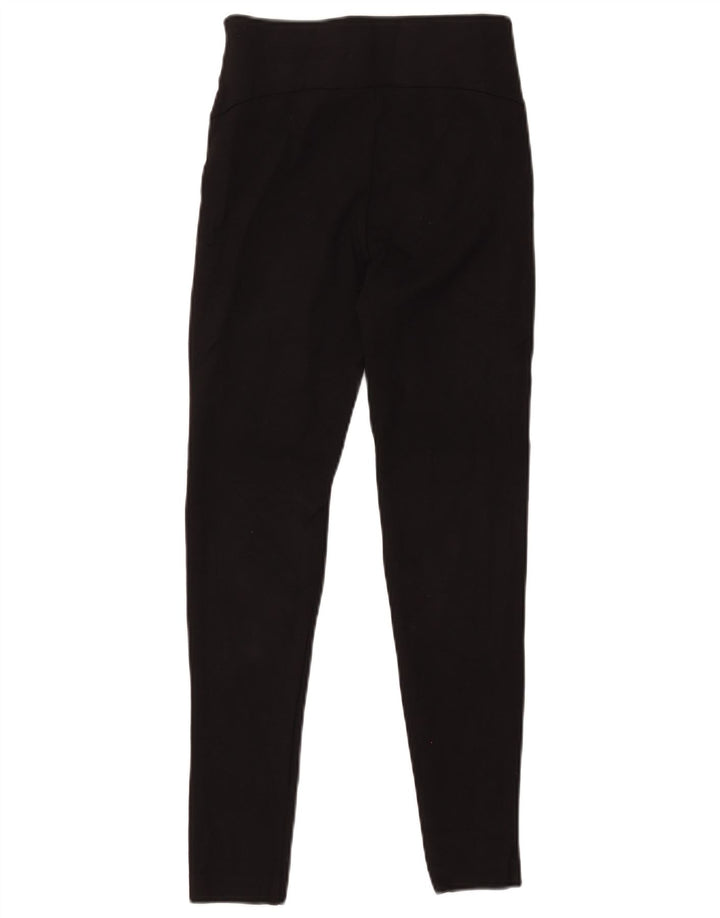 Zara Leggings Femme UK 6 XS Noir Viscose