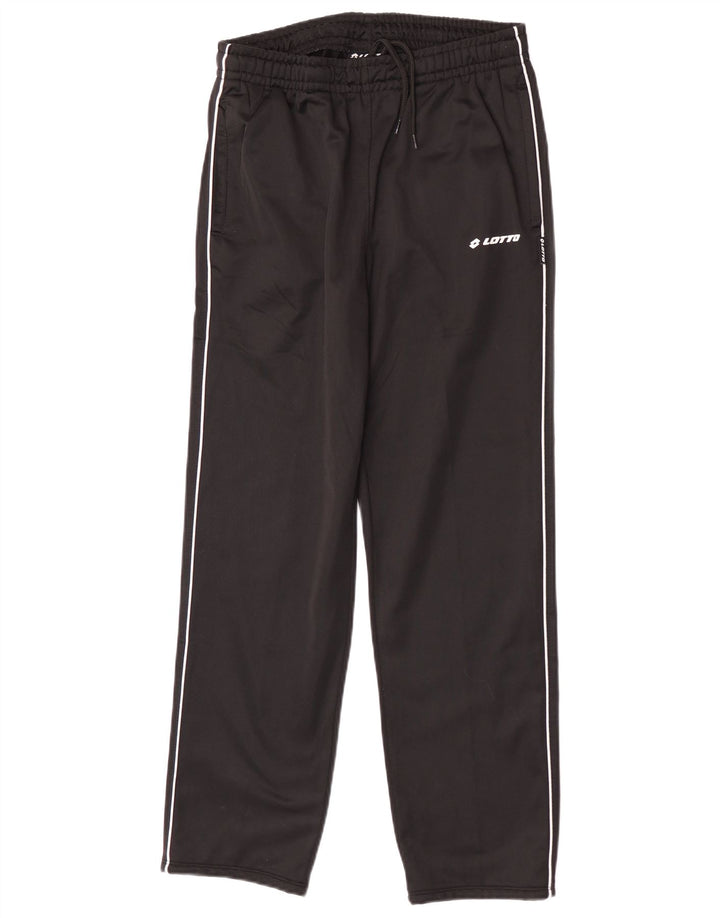 Lotto Pantalon de survêtement pour femme UK 42 Medium Noir Polyester