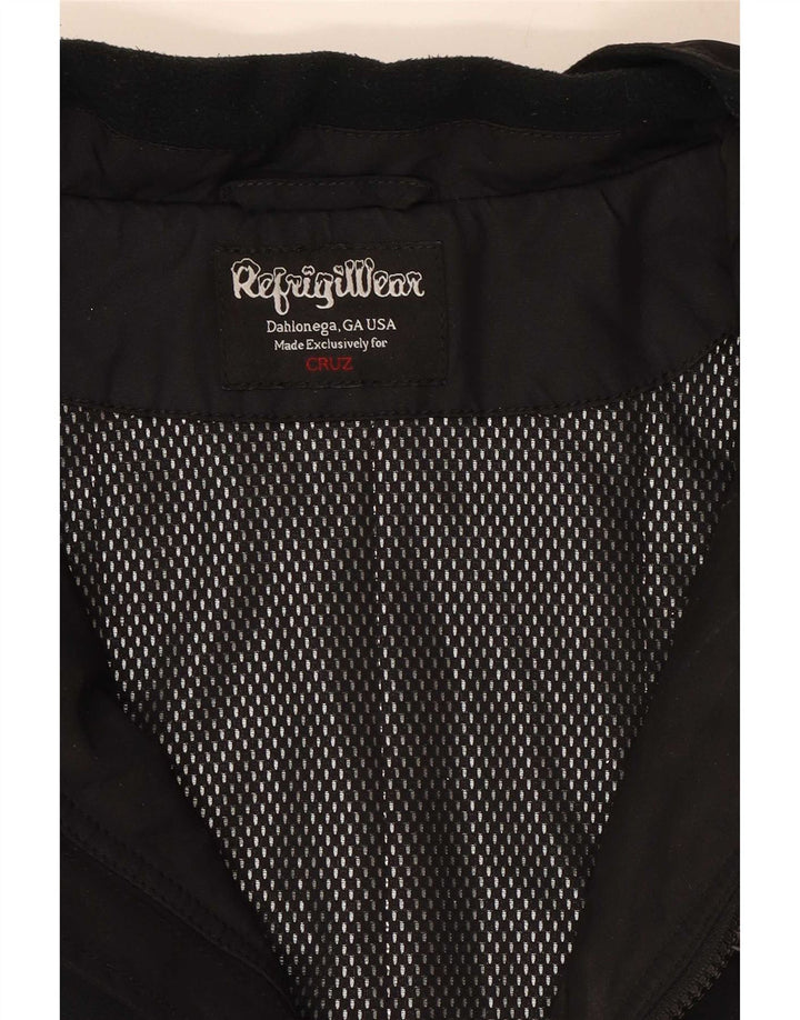 Refrigiwear Veste Bomber Homme UK 40 Large Noir