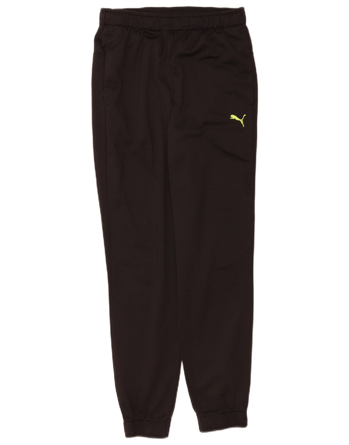 Puma Pantalon de survêtement pour homme Taille S Noir Polyester