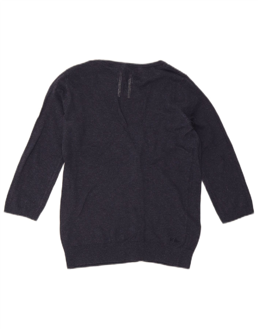 FAT FACE Cardigan à manches 3/4 pour femme UK 8 Small Bleu marine en coton