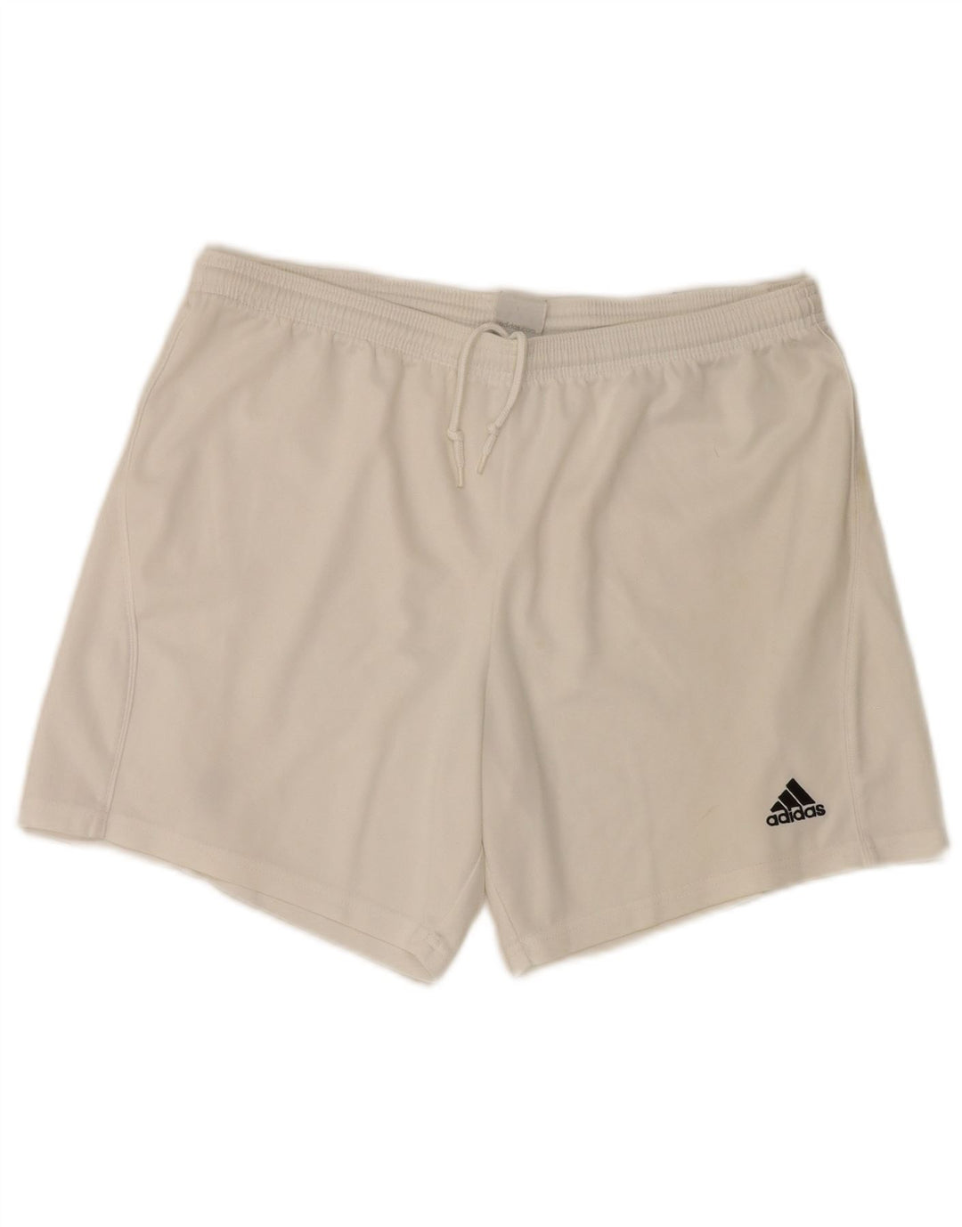 Adidas Short de sport pour homme en polyester blanc moyen