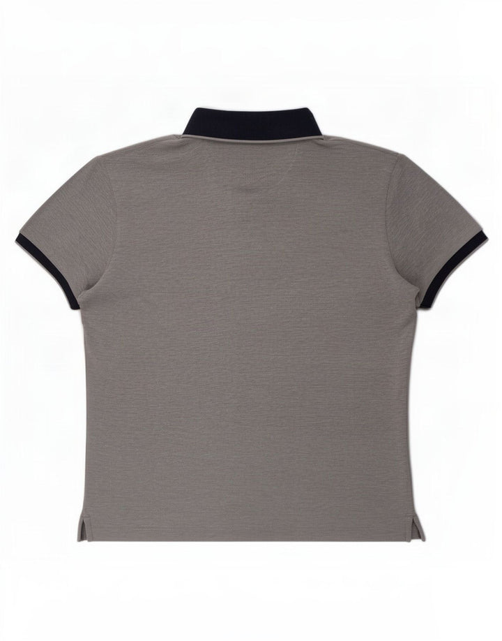 Gant Polo Homme Grand Gris Coton