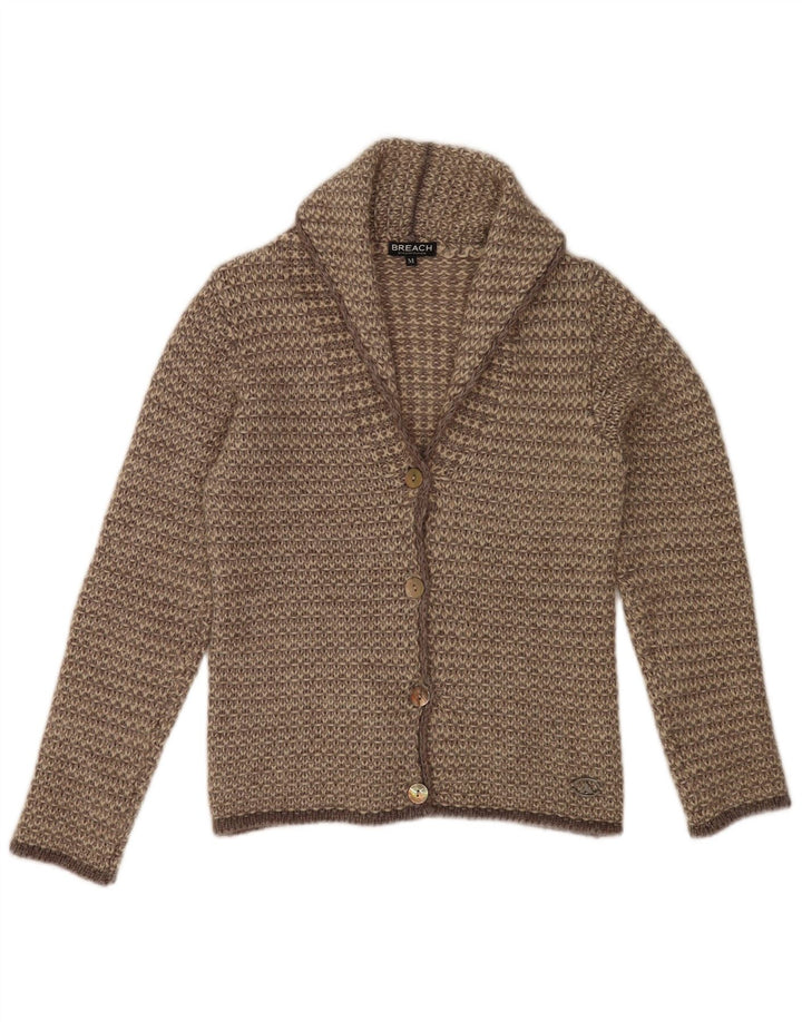 Breach Cardigan Femme Pull UK 14 Acrylique Beige Moyen