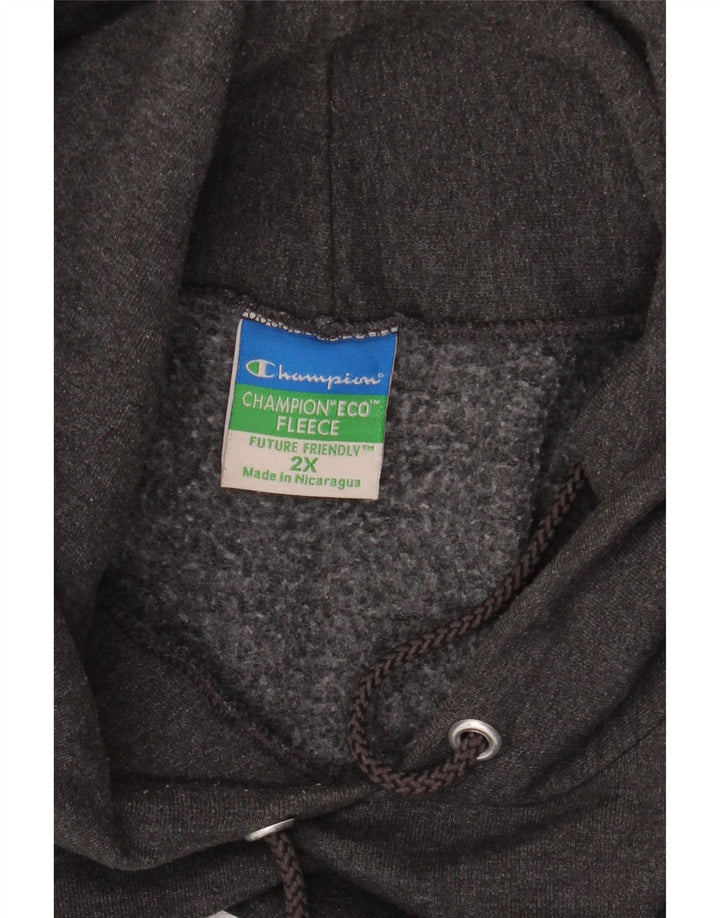 CHAMPION Pull à Capuche Columbia Graphic Homme Gris 2XL