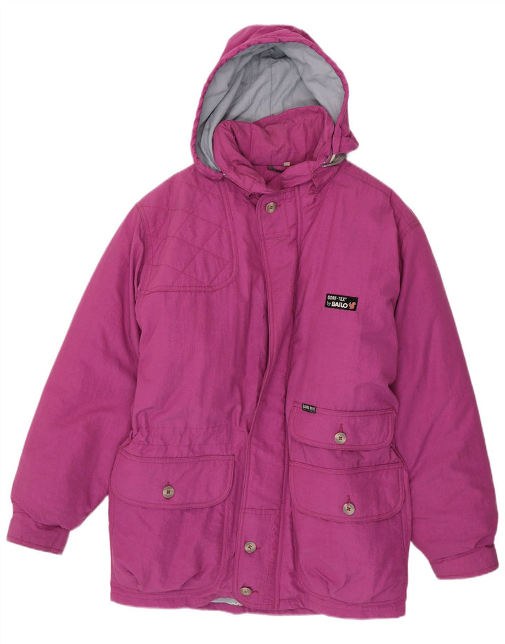 Bailo Veste Coupe-Vent à Capuche Gore-Tex Homme IT 48 Rose Moyen Polyamide