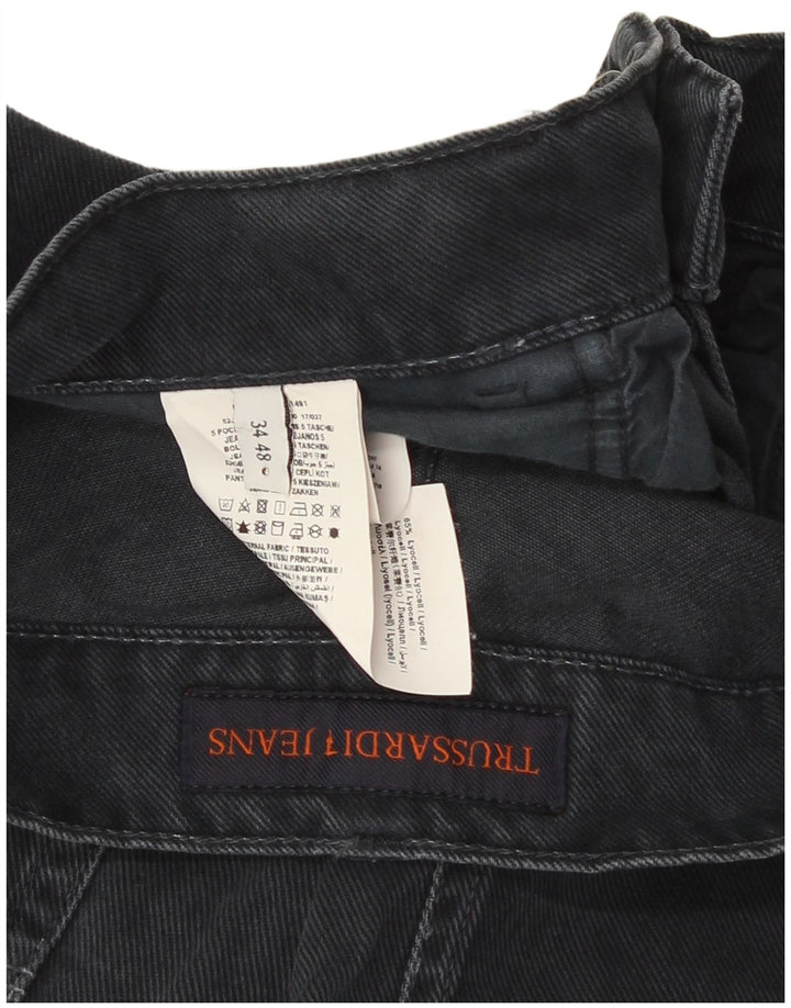 Trussardi Jean Droit Homme IT 48 Medium W34 L30 Coton Noir