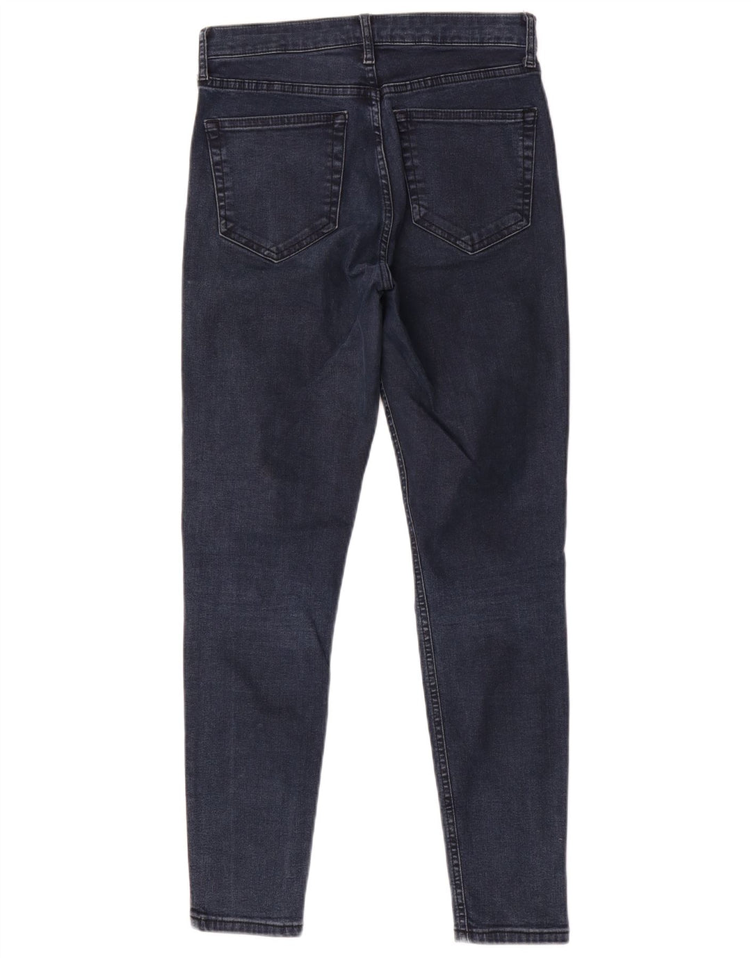 Topshop Jean skinny femme W28 L28 bleu marine polyester