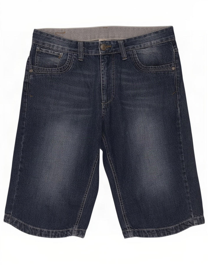 Zara Short en jean pour homme EU 42 Large W32 Bleu marine