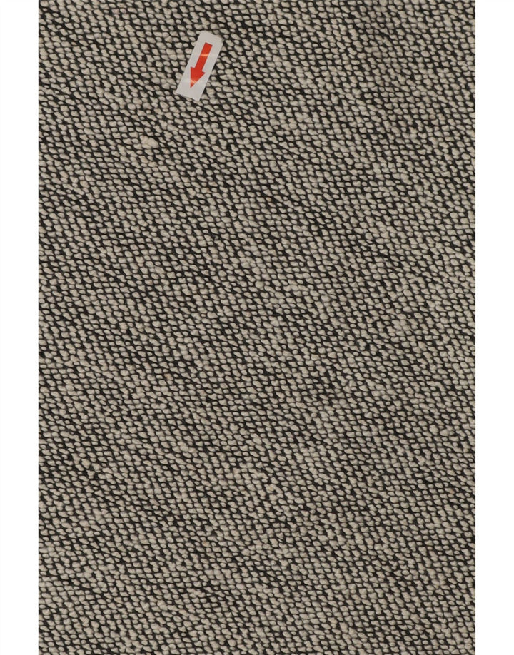 Weird Fish Sweat-shirt à col zippé pour homme Petit coton gris