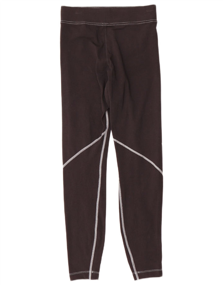 Nike Legging graphique pour femme UK 10 Petit coton noir