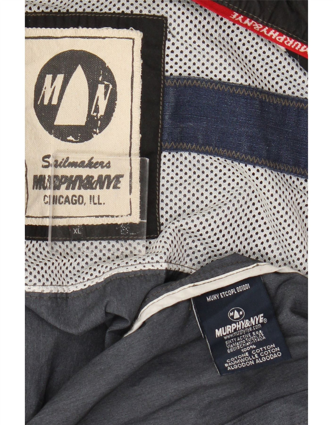 Murphy & Nye Veste bomber graphique pour femme UK 18 XL Coton noir