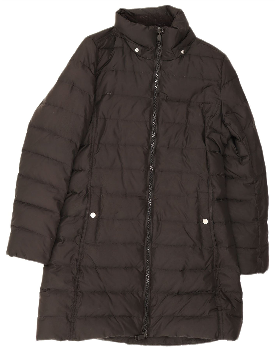 Tommy Hilfiger Manteau rembourré pour femme UK 44 Medium Noir Polyester