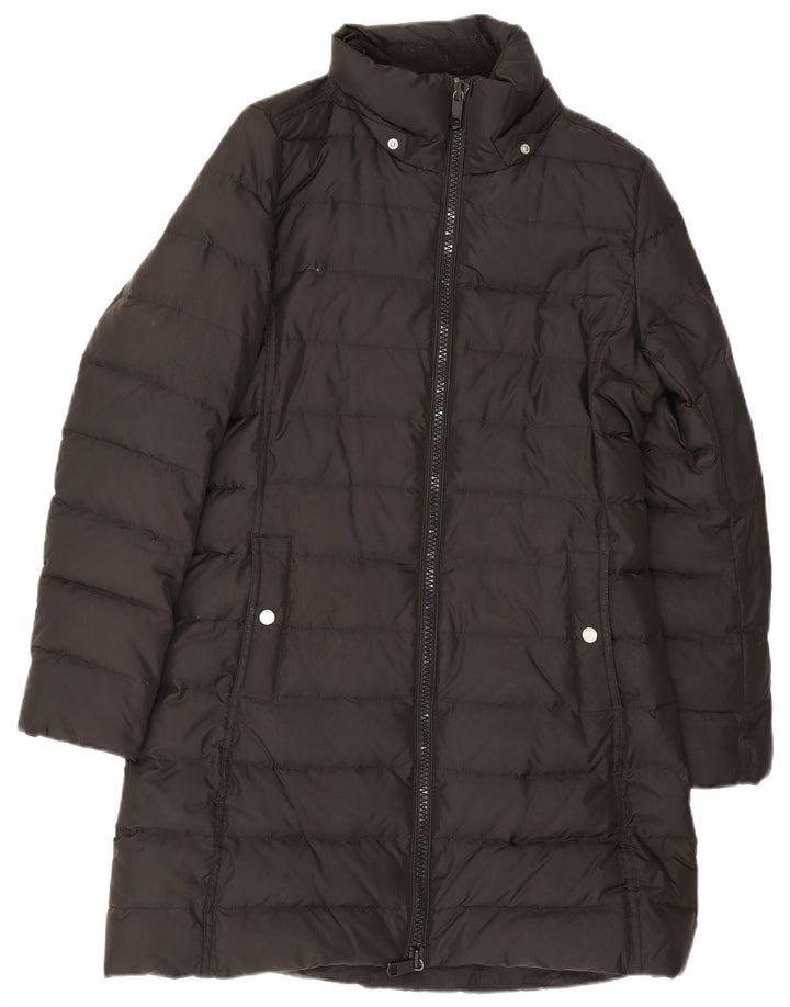 Tommy Hilfiger Manteau rembourré pour femme UK 44 Medium Noir Polyester