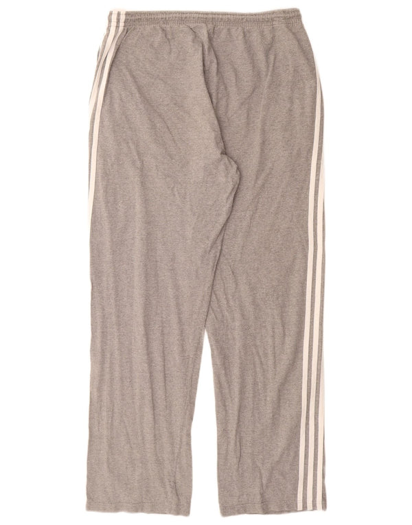 Adidas Pantalon de survêtement pour homme UK 42/44 Large Gris Moucheté Coton