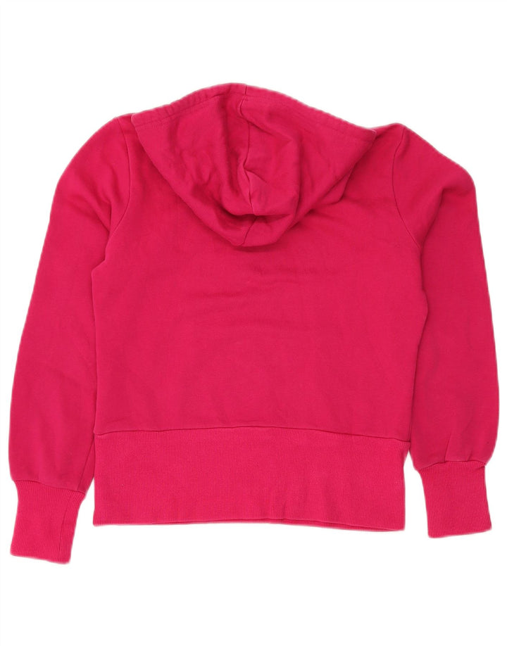 ADIDAS Pull à capuche court graphique pour femme IT 36 XS Rose Coton