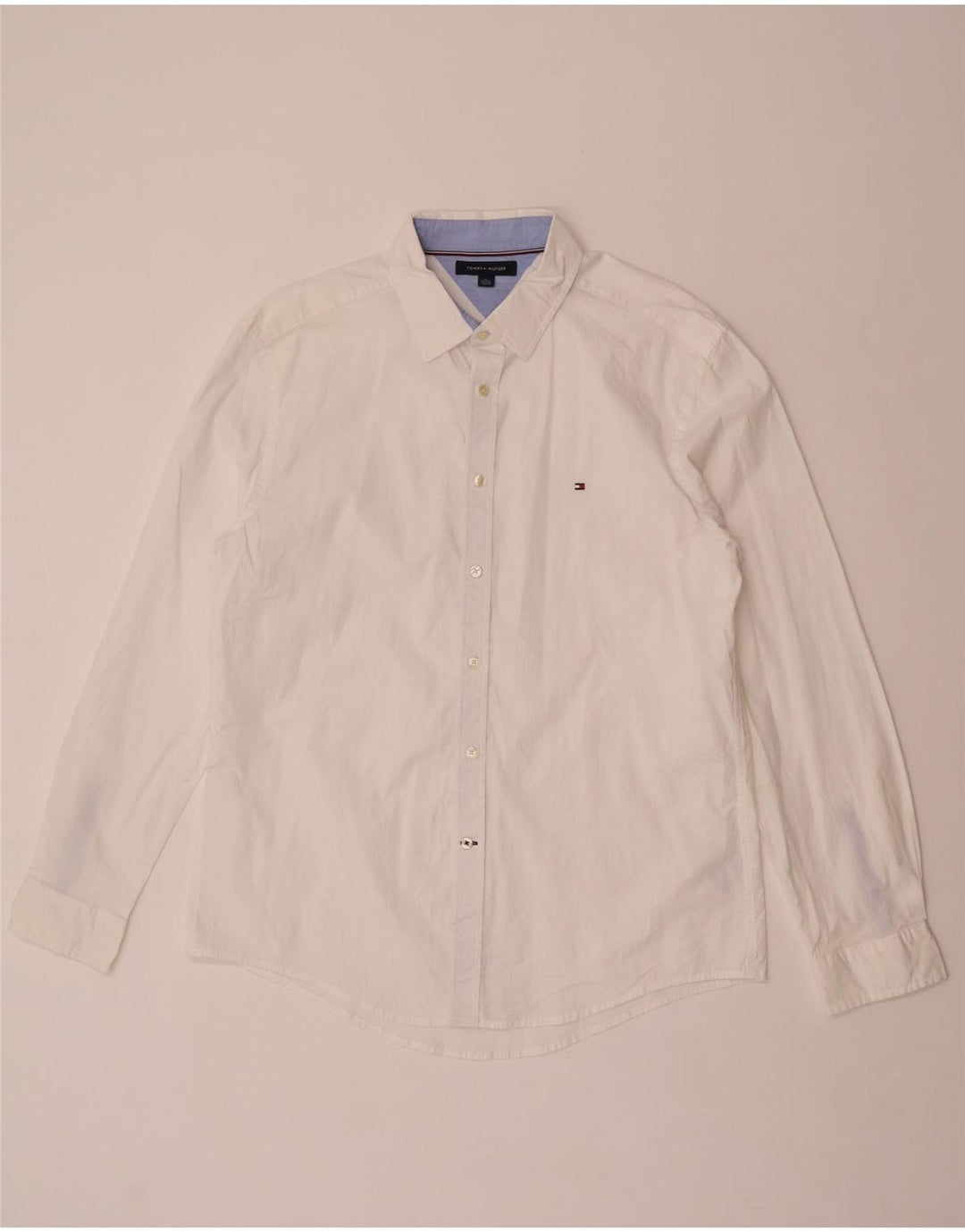 Tommy Hilfiger Chemise Homme XL Blanc Coton