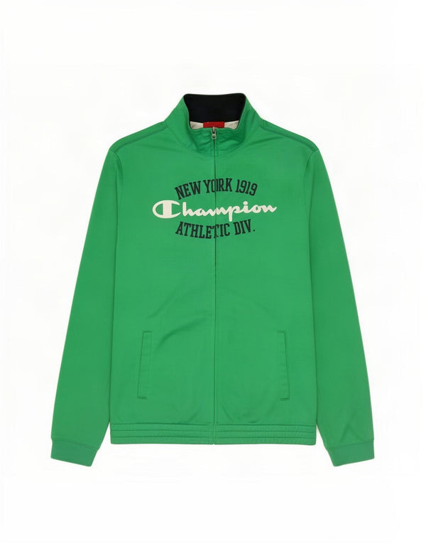 Champion Veste de survêtement graphique pour garçon 13-14 ans XL Vert