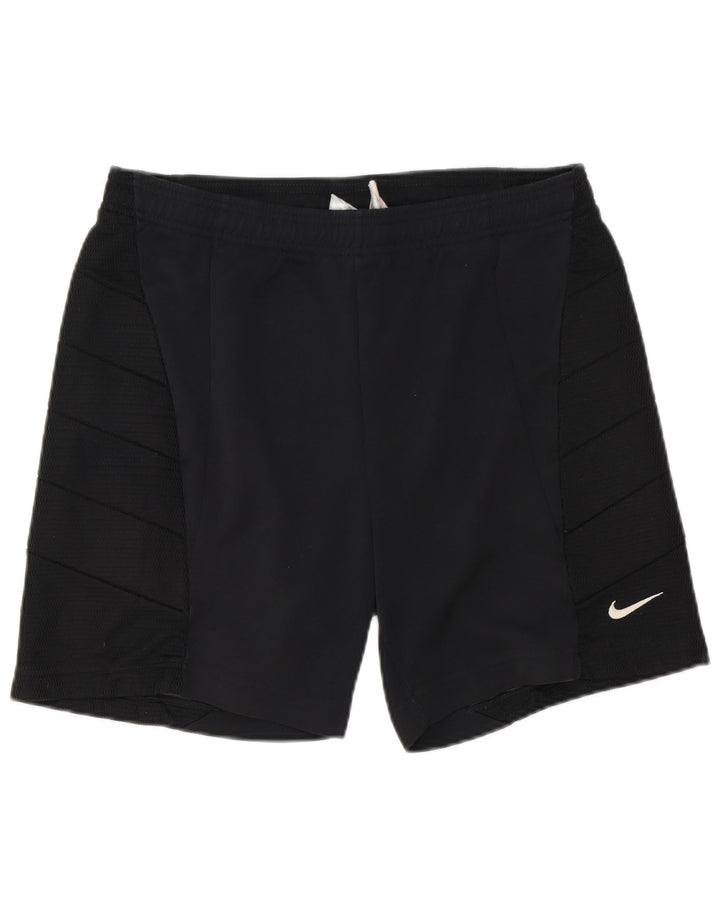 Short de sport Nike pour hommes, grand, noir, polyester