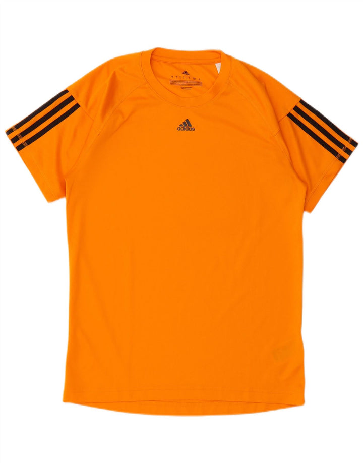 Adidas Climalite T-Shirt Haut Petit Orange Polyester