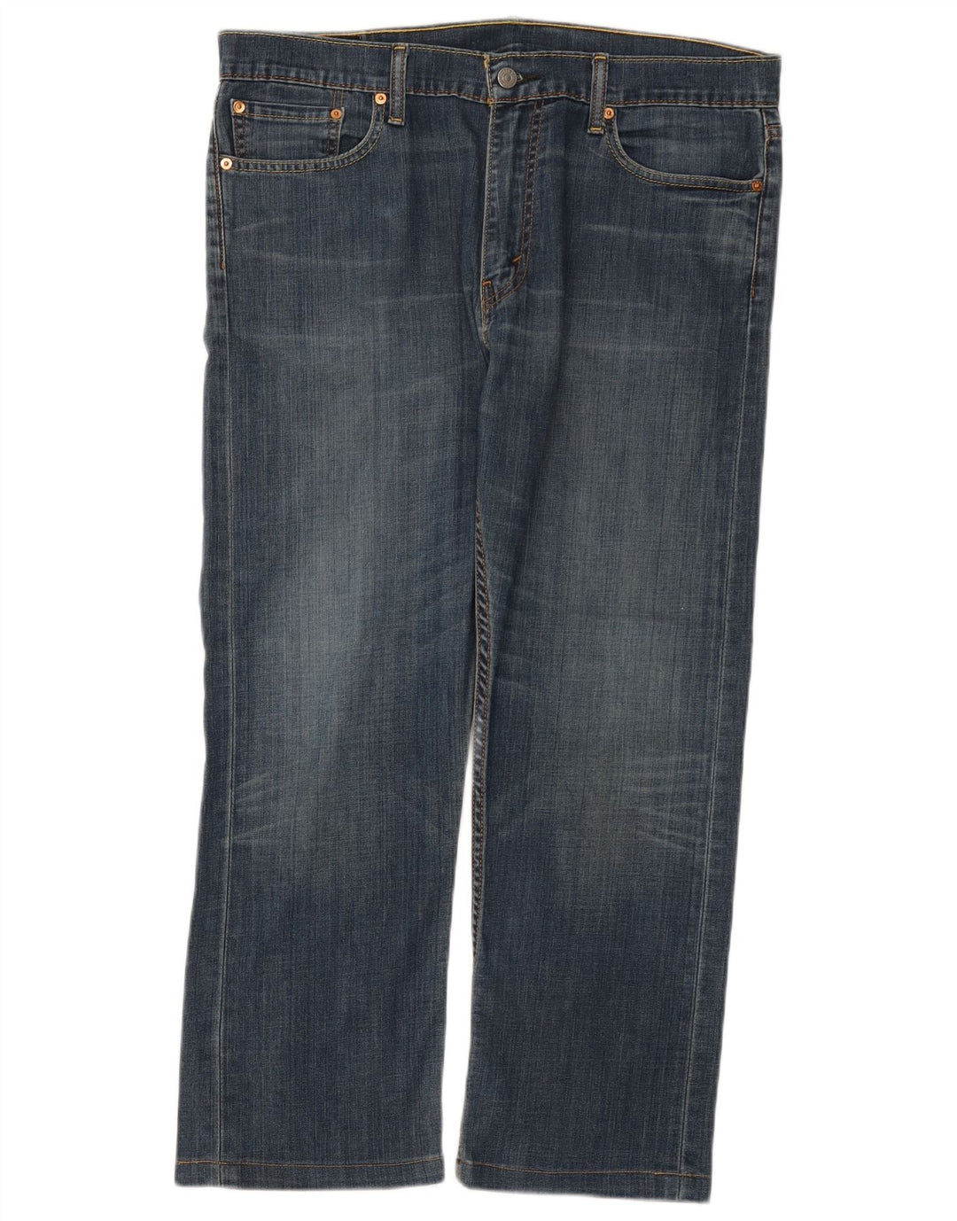 Levi's Jean Droit 504 Homme Bleu W36 L27 Coton