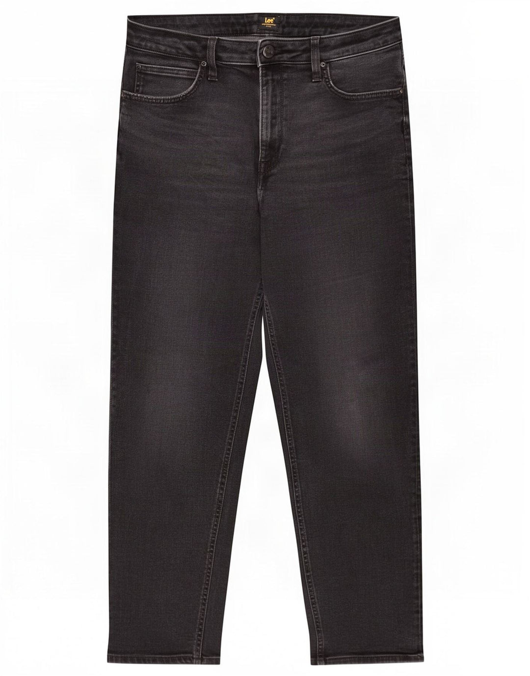 Lee Jean Droit Carol Femme W32 L26 Coton Noir